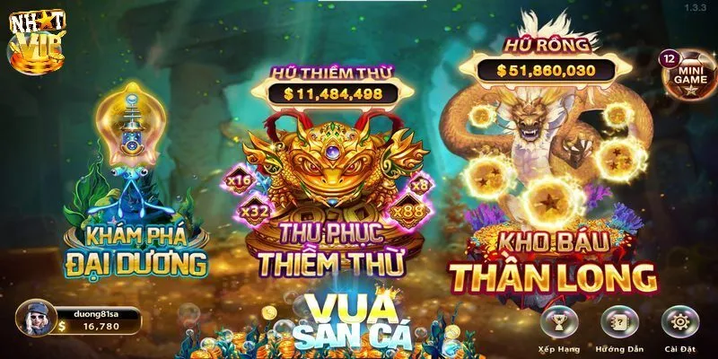 Vua Bắn Cá | Trải Nghiệm Giải Trí Hấp Dẫn Và Độc Đáo Nhất Trải nghiệm game mượt mà cực chất lượng tại vua bắn cá