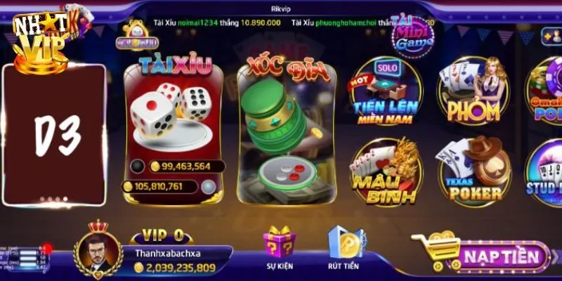Top 5 Cổng Game Bài Uy Tín Hàng Đầu Thị Trường Gambling Cổng game Rikvip