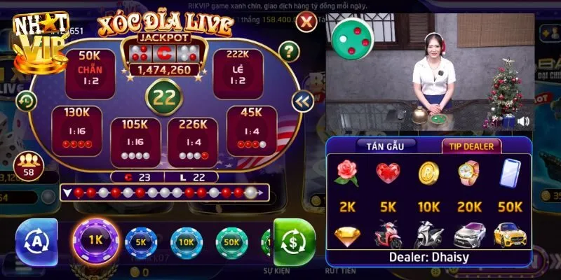 Xóc Đĩa Livestream Nhatvip - Cá Cược An Toàn, Chơi Là Thắng Lý do xóc đĩa livestream thu hút bet thủ